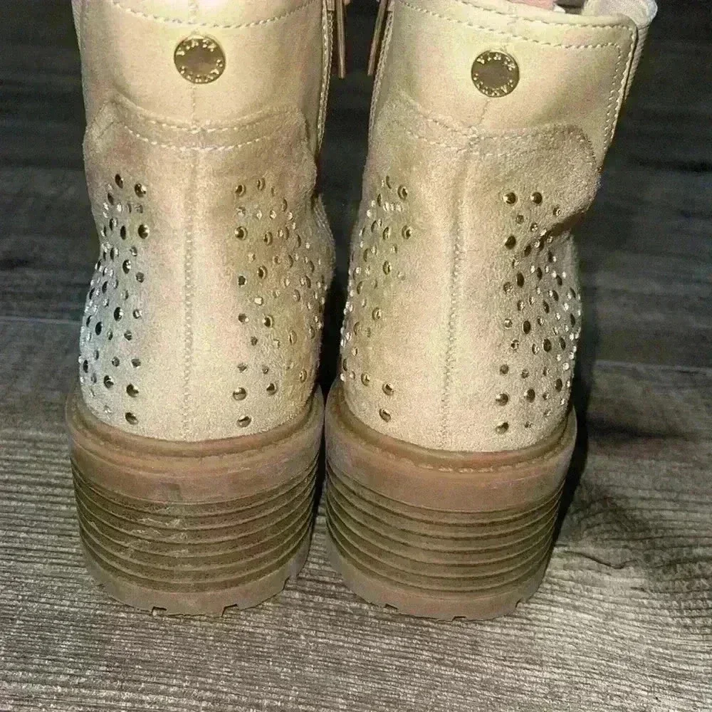 Vince Camuto Girls Chelsea Casual Ankle Boots with Rhinestones and Flat …